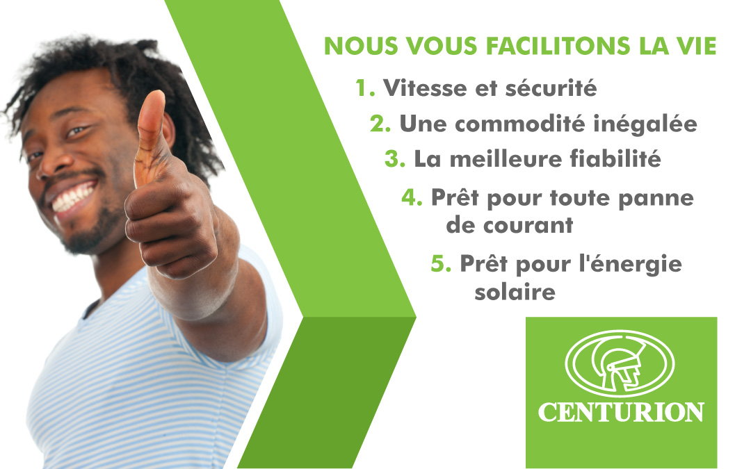 Moteurs de portail CENTURION – vous simplifier la vie