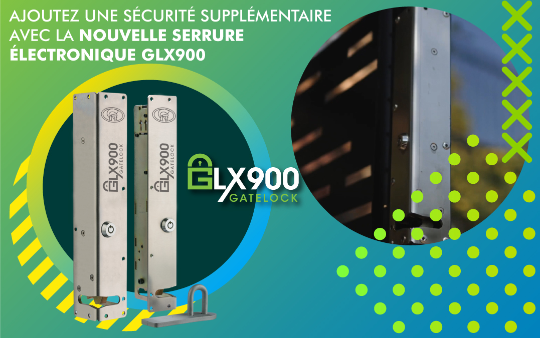Ajoutez une sécurité supplémentaire avec la nouvelle serrure électrique GLX 900