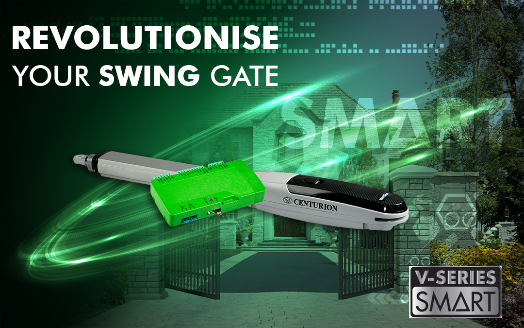 CENTURION V-SERIES SMART Swing Gate_revolutionise your swing gate