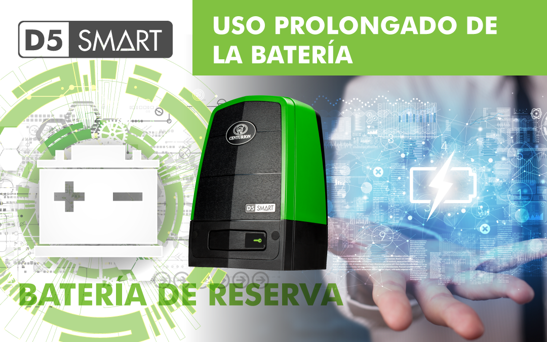 El D5 SMART: El benéfico uso prolongado de la batería significa menos preocupación