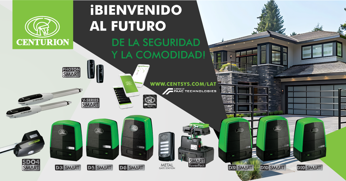 CENTURION – Bienvenido al futuro de la seguridad y la comodidad