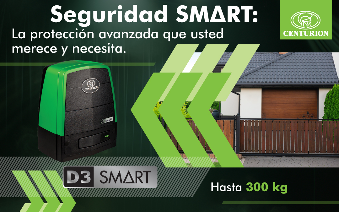 Nos complace presentar el D3 SMART: La seguridad SMART que usted se merece