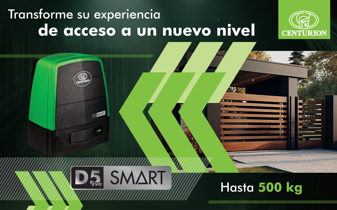 CENTURION D5-Evo SMART: Optimice su experiencia de acceso con nuestra solución