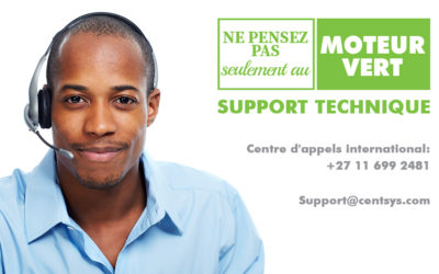 Pensez au support technique de classe mondiale